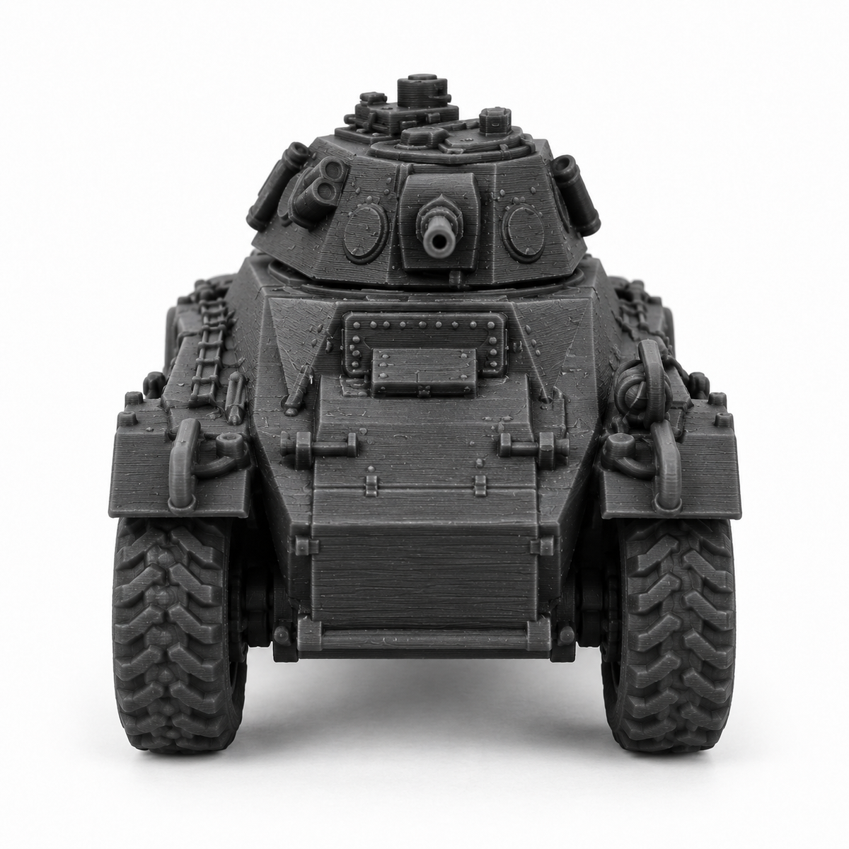 SSMODEL 1/72 1/144 Multi-Scale WWII British Coventry Armoured Car Model TSS1233 — detail view 5