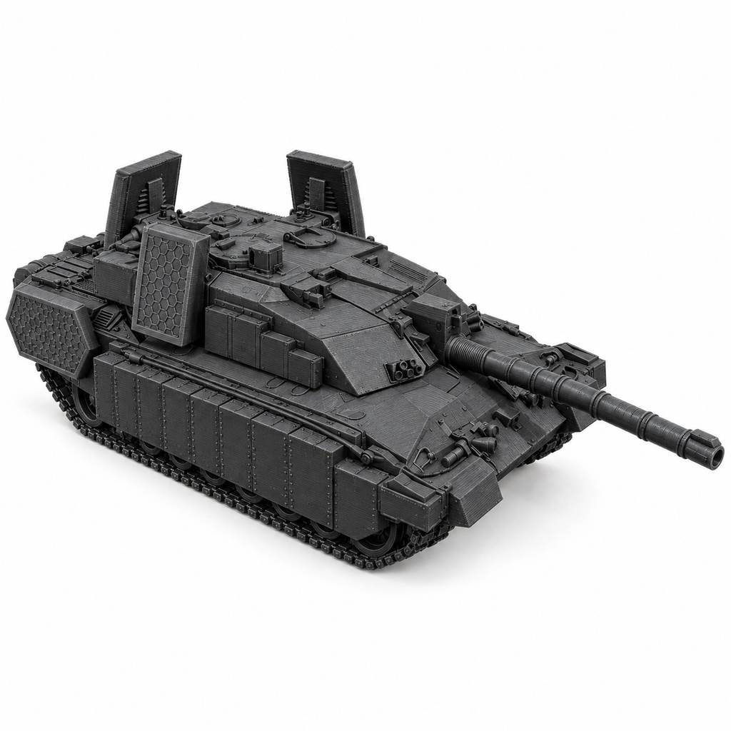 SSMODEL 1/72 1/144 Multi Scale Mirage Allies Fictional MBT Tank MODEL TSS0480