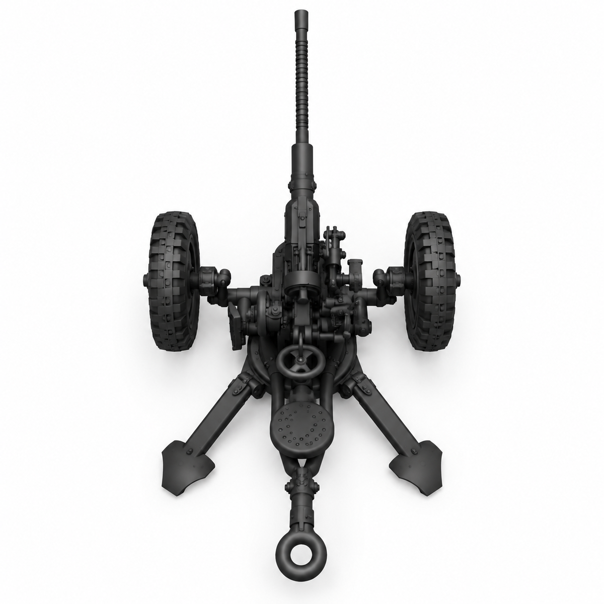 SSMODEL 1/72 1/144 AA-gun Bofors 20mm Lvakan m/40 Resin MODEL KIT TSS1452 — detail view 5