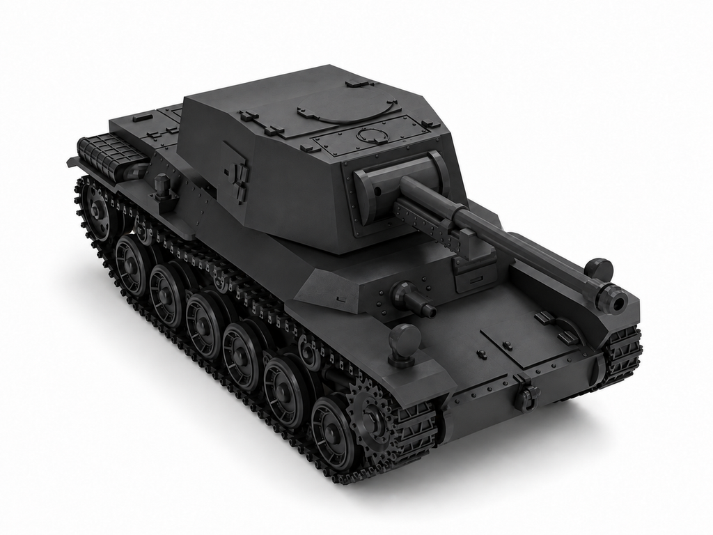 SSMODEL 1/72 1/144 Multi Scale Type 3 Chi-Nu Medium Tank Resin MODEL kit TSS1393