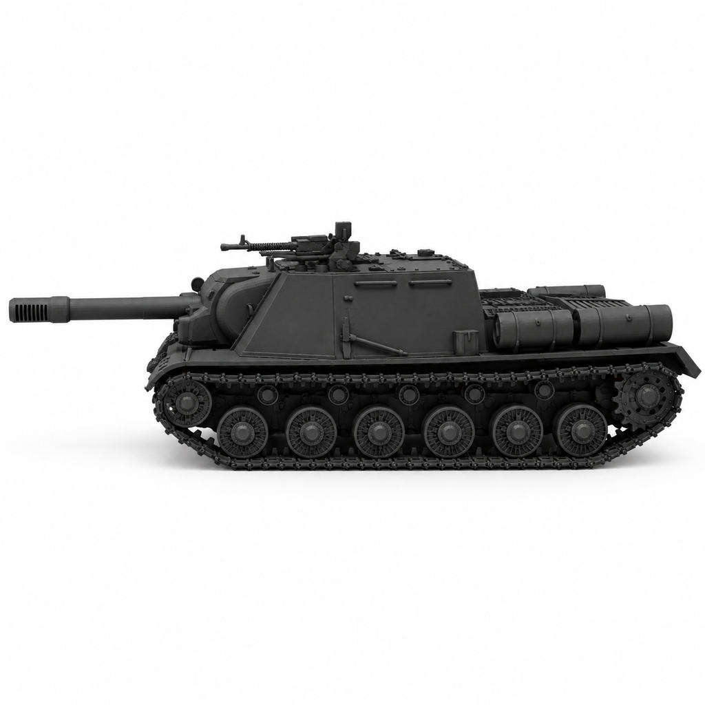SSMODEL 1/72 1/144 Multi Scale ISU-152 Tank Resin MODEL kit TSS0034