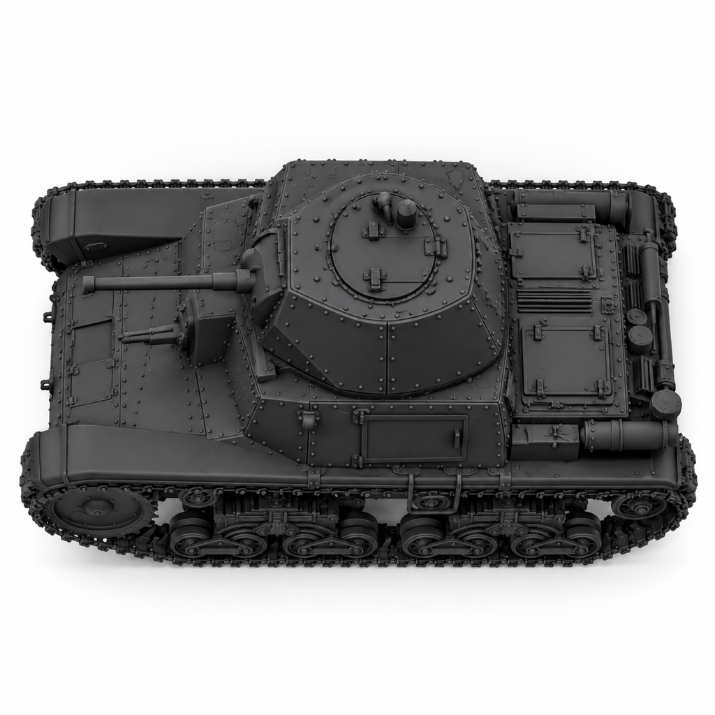 SSMODEL 1/72 1/144 Multi Scale Carro Armato M14/41 Italy Resin MODEL KIT TSS0784