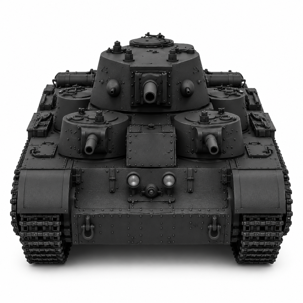 SSMODEL 1/72 1/144 Multi Scale T-35 mod 1939 Tank Resin MODEL KIT TSS0520 — detail view 4