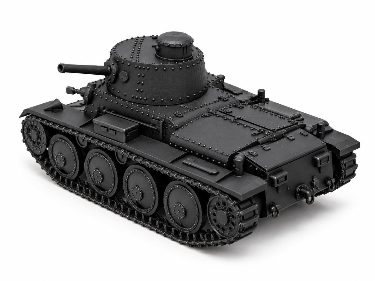 SSMODEL 1/72 1/144 Multi Scale TNH-P tank Resin Model Kit TSS0280 — detail view 5