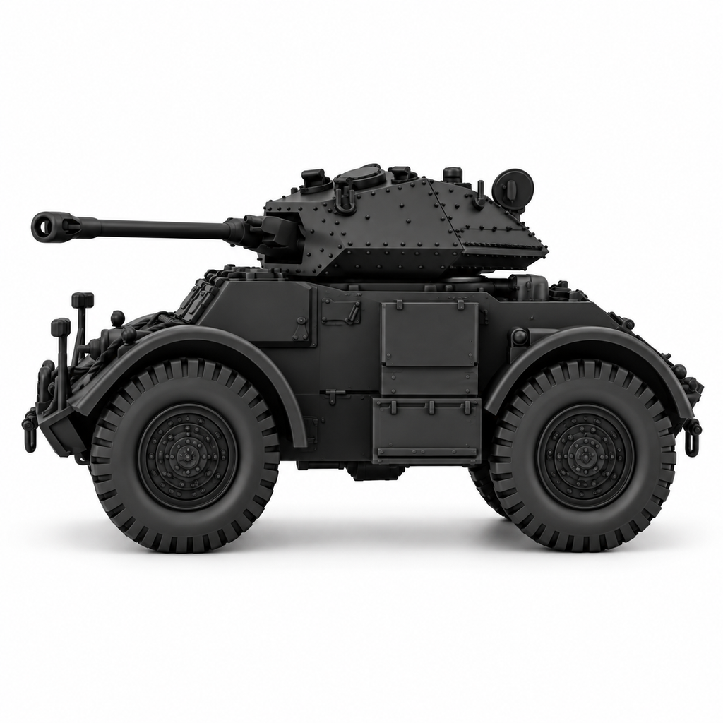 SSMODEL 1/72 1/144 Multi Scale T17E1 Staghound Mk.III Resin MODEL KIT TSS0974