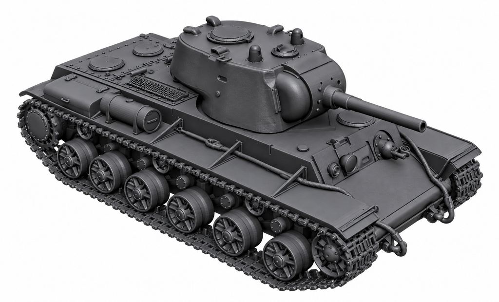 SSMODEL 1/72 1/144 Multi Scale KV-9 Soviet experimental heavy tank MODEL TSS0131