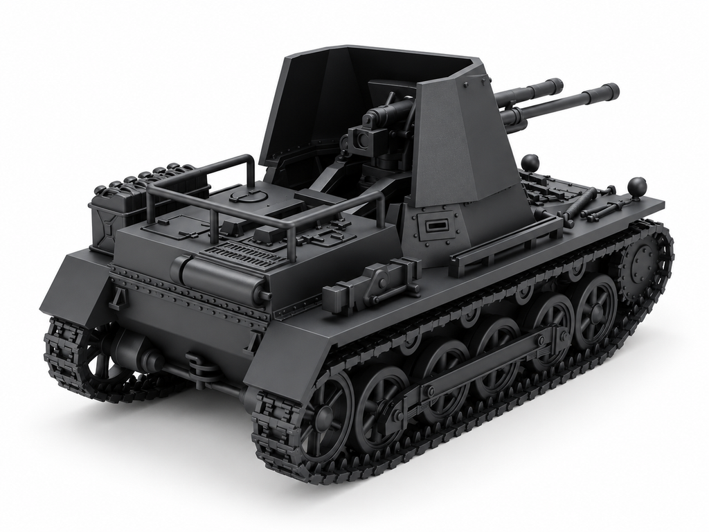SSMODEL 1/72 1/144  Multi Scale Panzerjager I Germany WW2 Tank MODEL kit TSS1334