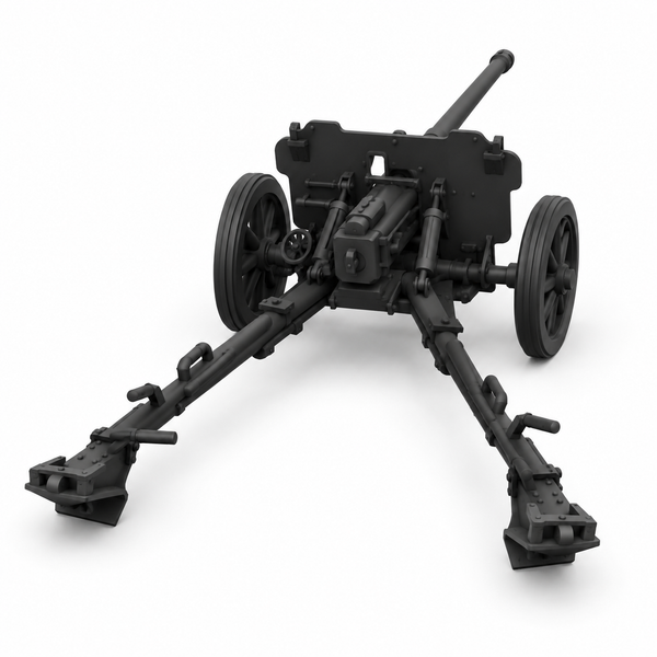 SSMODEL 1/72 1/144 Cannone 75/39 medium anti-tank Italy Resin MODEL KIT TSS1475