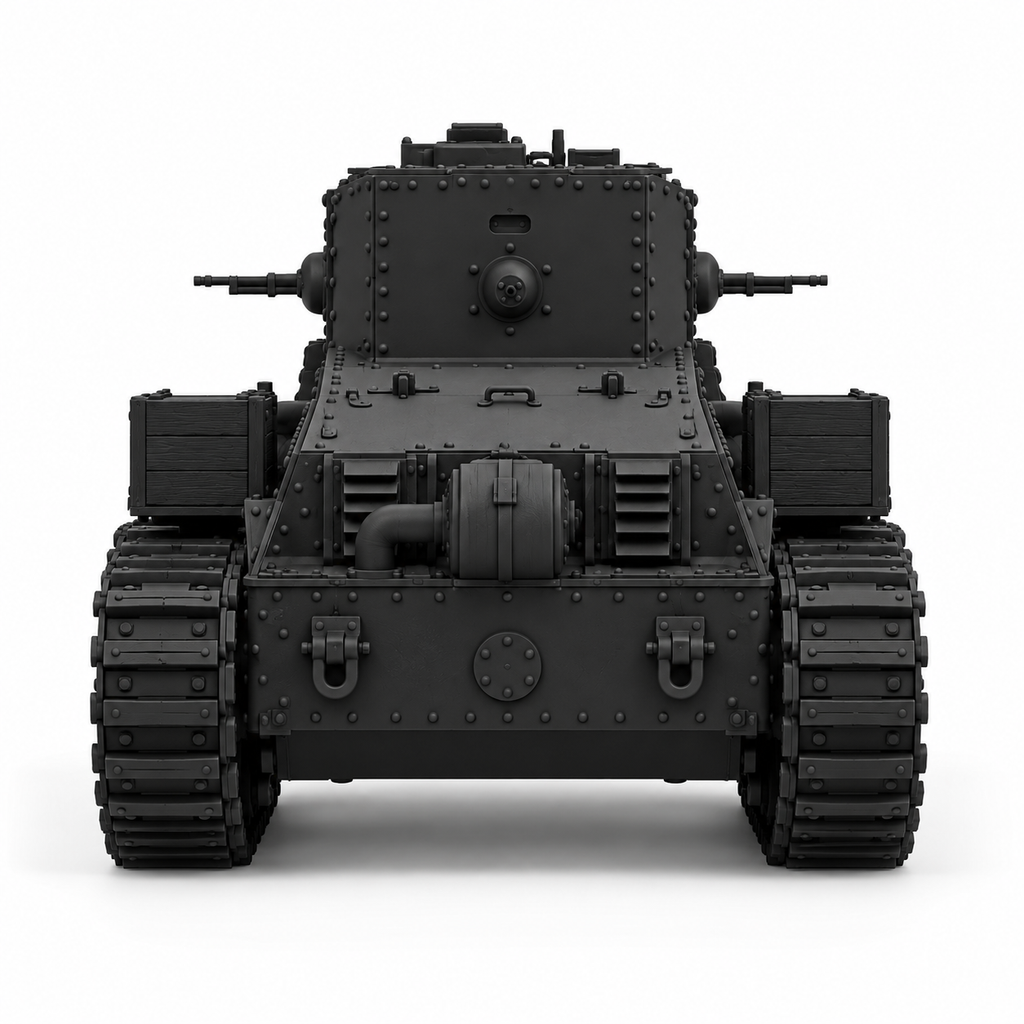 SSMODEL 1/72 1/144 Multi-Scale Whippet Mk A Medium Tank Resin Model Kit TSS0895