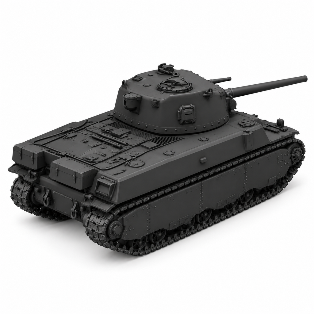 SSMODEL1/72 1/144 Multi Scale M6 tank Resin Model Kit TSS0559