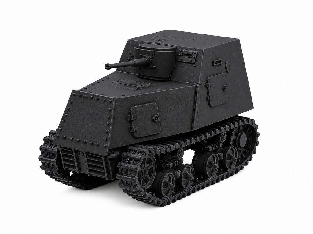 SSMODEL 1/72 1/144 Multi Scale Tractor tank KhTZ-16 USSR Tank MODEL kit TSS1389