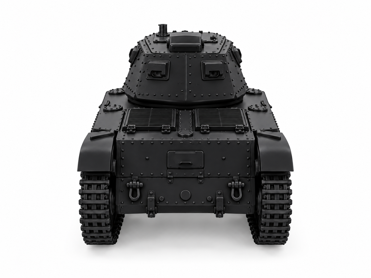 SSMODEL 1/72 1/144 Multi Scale Medium ACG-1 Renault AMC-35 tank MODEL TSS1312 — detail view 5