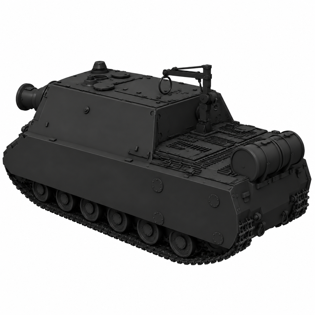 SSMODEL 1/72 1/144 Multi Scale Sturmmaus Tank Resin MODEL kit TSS0349