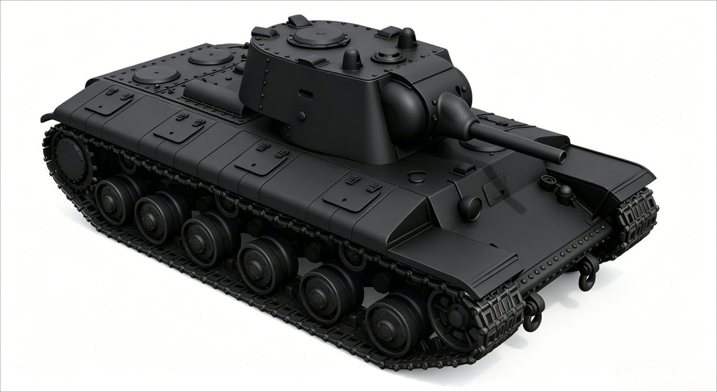 SSMODEL 1/72 1/144 Multi Scale KV-1 pre-serial prototypes tank MODEL kit TSS0146