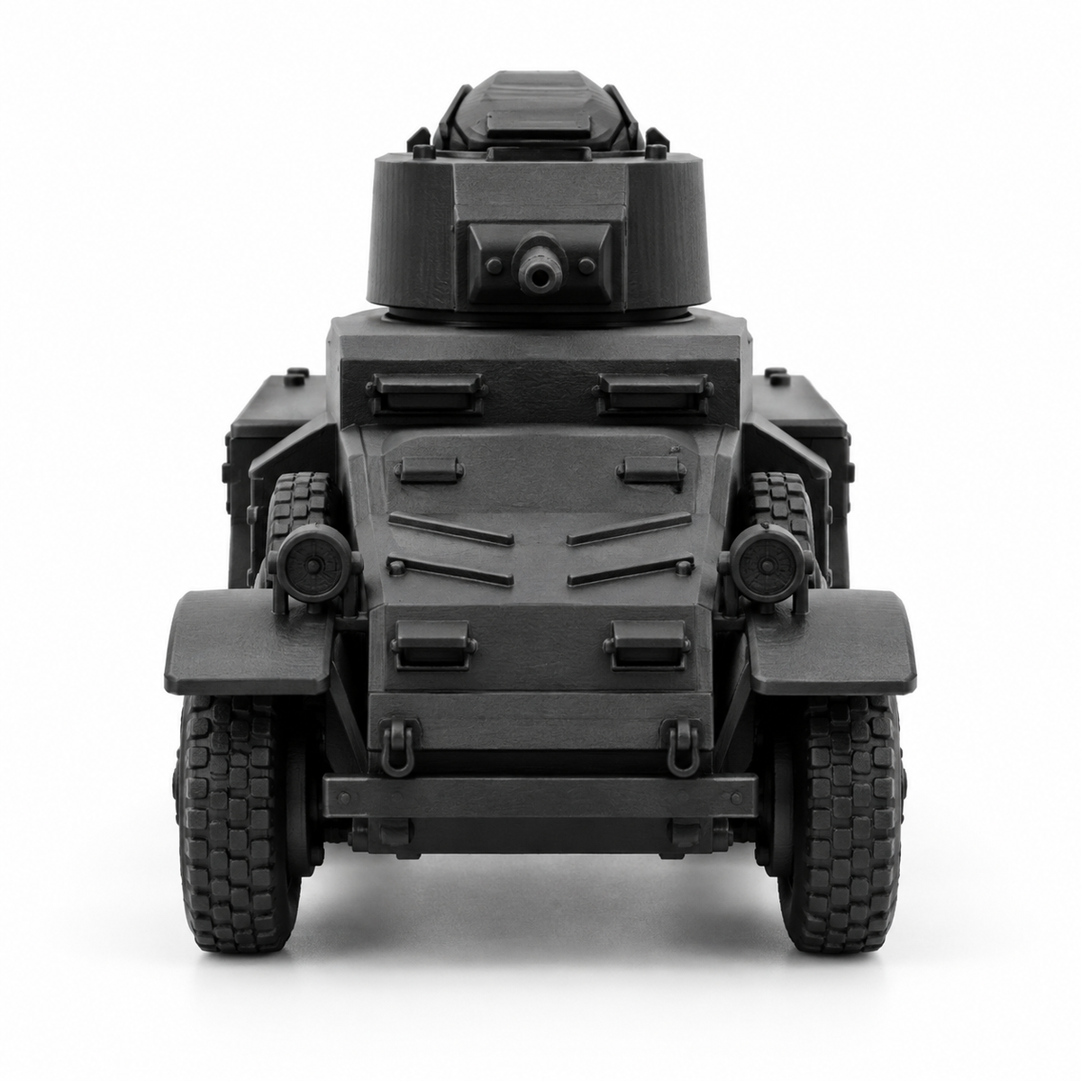 SSMODEL 1/72 1/144 Multi-Scale WWII British 6x4 Armoured Car Resin Model TSS1273 — detail view 2