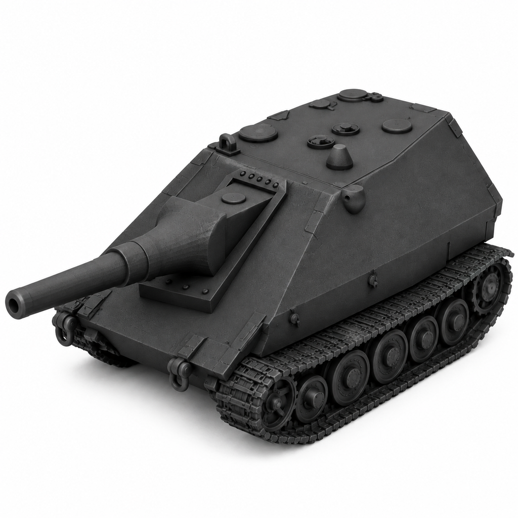 SSMODEL 1/72 1/144 Multi Scale Jagdpanzer E-100 Krokodil tank MODEL KIT TSS0502