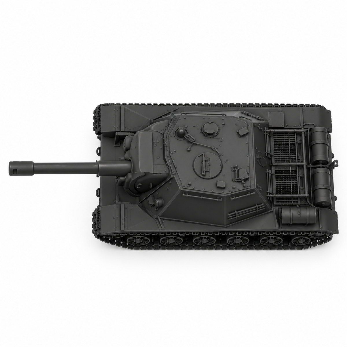SSMODEL 1/72 1/144 Multi Scale SU-152 Heavy SPG Tank Resin MODEL KIT TSS1540 — detail view 5