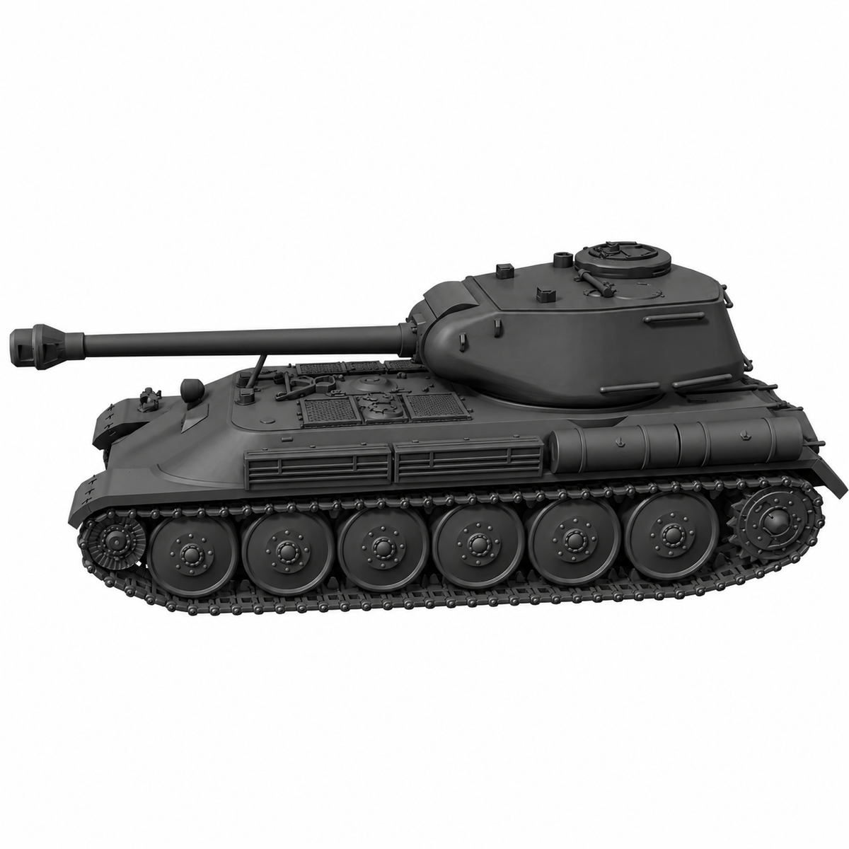 SSMODEL 1/72 1/144 Multi Scale IS-M (IS-2Sh) Tank Resin MODEL kit TSS0019 — detail view 14