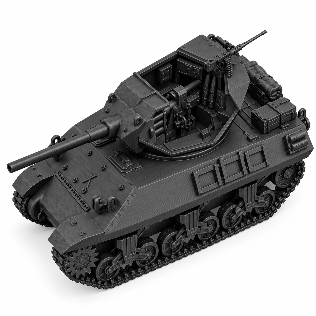SSMODEL 1/72 1/144 WW2 US M35 Prime Mover Artillery Tractor Resin Model TSS1079 — detail view 5