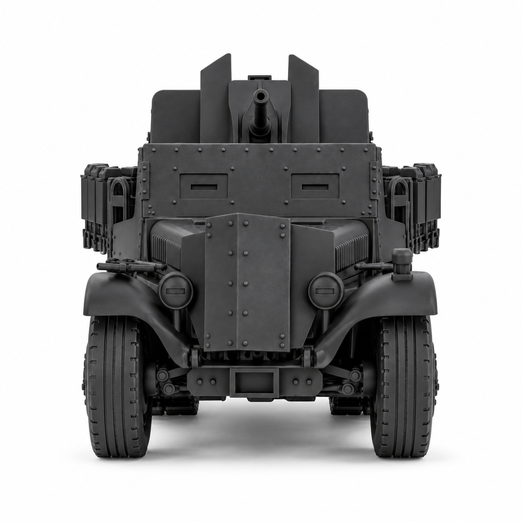 SSMODEL 1/72 1/144 Sd.Kfz.10/5 with armor and 2cm Flak38 Resin MODEL KIT TSS1523