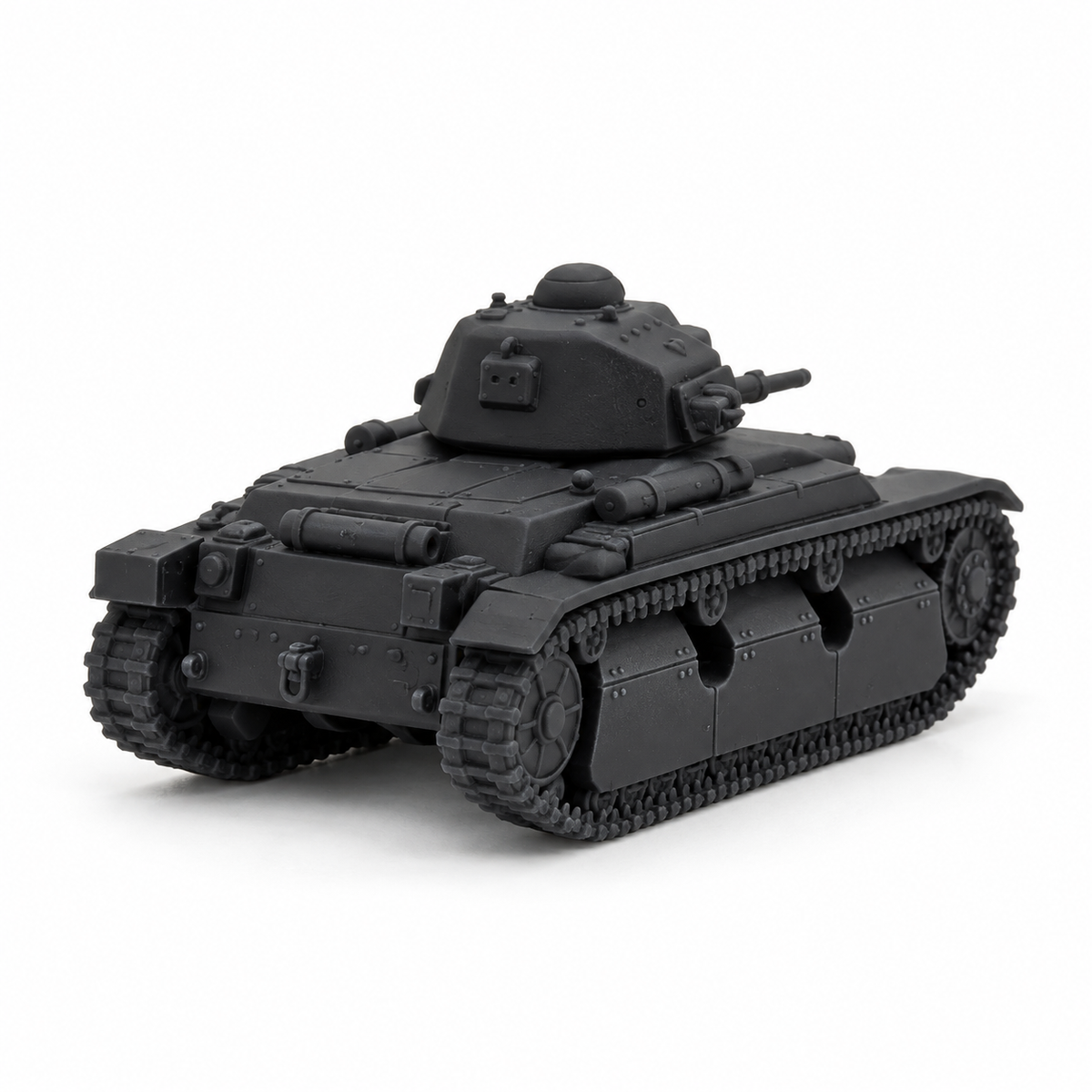 SSMODEL1/72 1/144 Multi-Scale R40 French Light Tank WWII Resin Model Kit TSS1293 — detail view 14