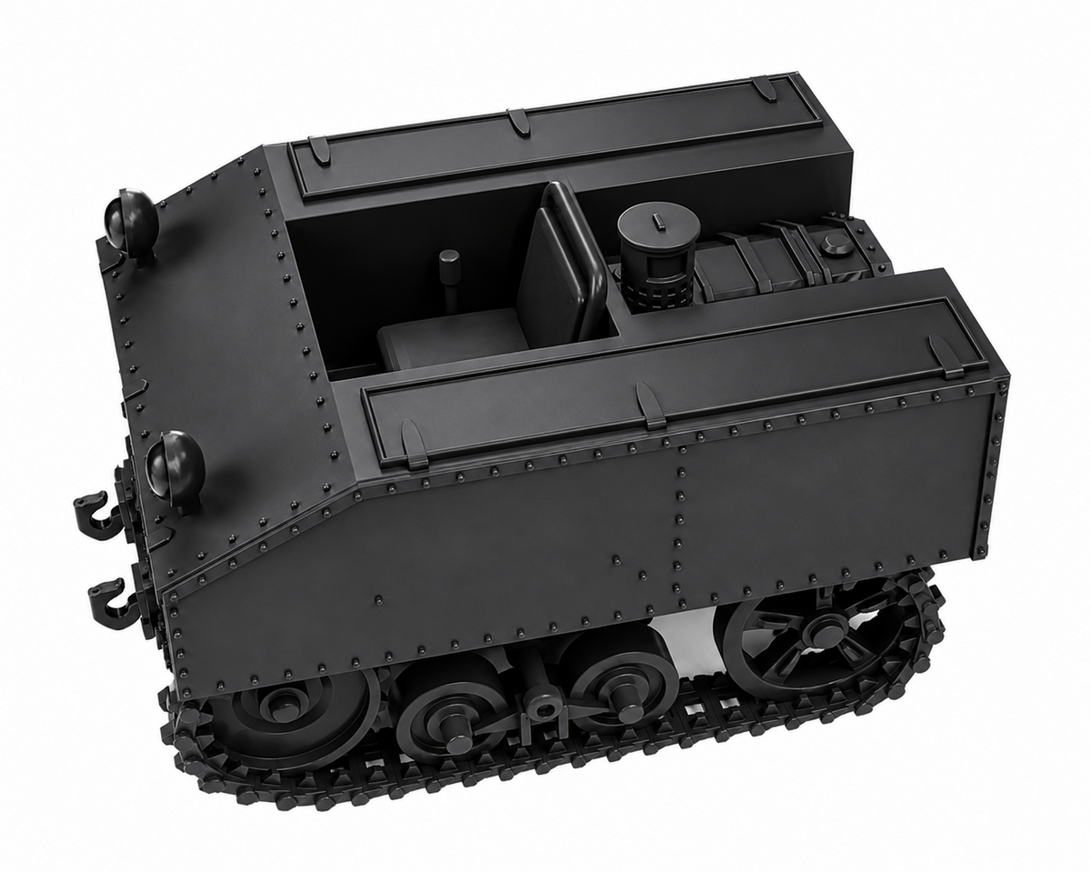SSMODEL 1/72 1/144 Vickers Light Tractor VLC  TypeB Cavalry MODEL kit TSS1118 — detail view 15