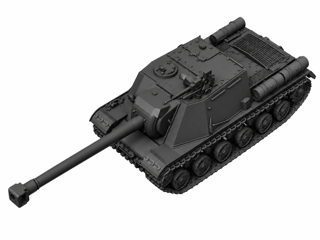 SSMODEL 1/72 1/144 Multi Scale ISU-130 Tank Resin MODEL kit TSS0029