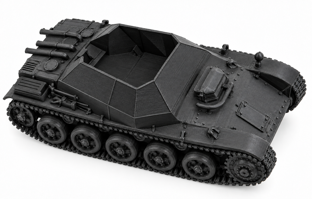 SSMODEL 1/72 1/144 Multi Scale 43M Lehel tank Resin Model Kit TSS0254