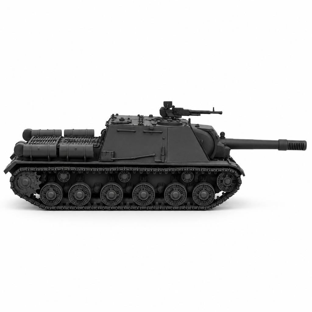SSMODEL 1/72 1/144 Multi Scale ISU-152 Tank Resin MODEL kit TSS0034