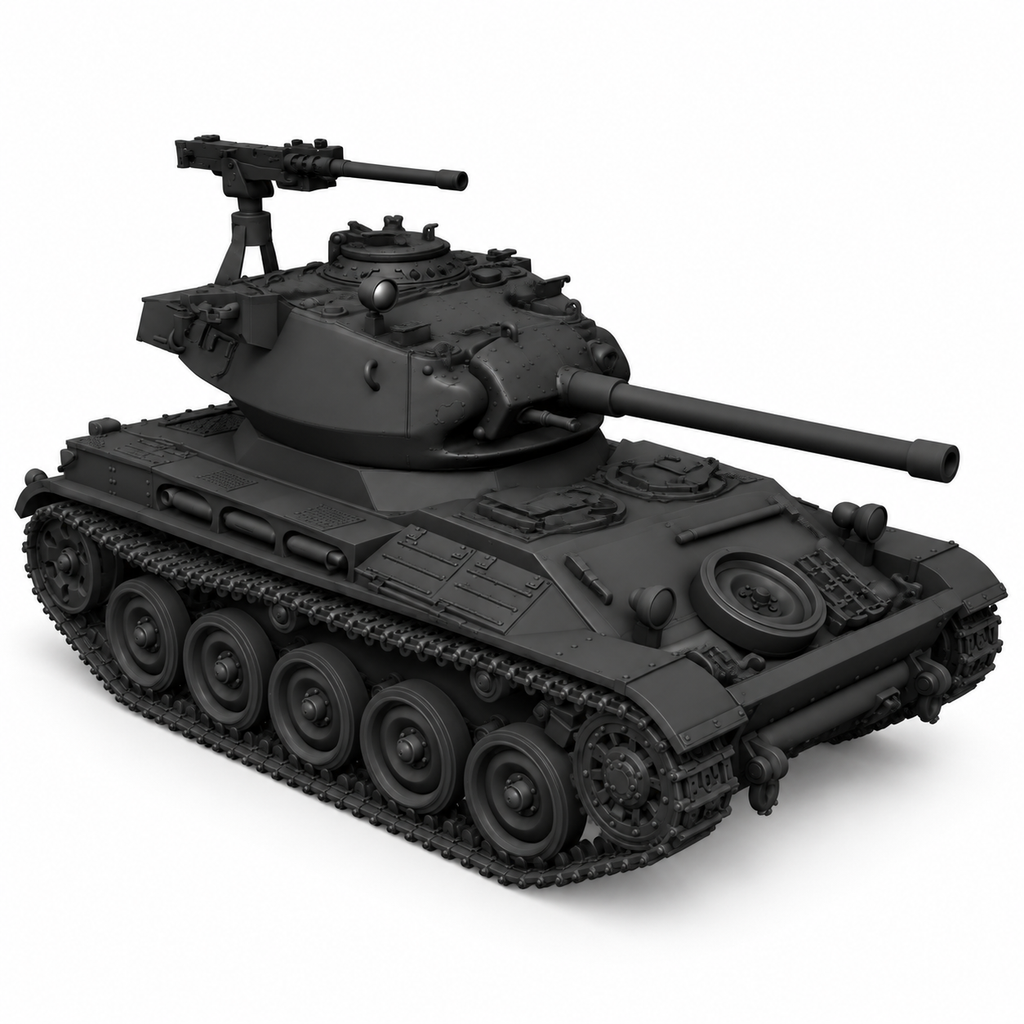 SSMODEL 1/72 1/144Multi Scale AMX-13 M24 French Coldwar Light Tank MODEL TSS0361