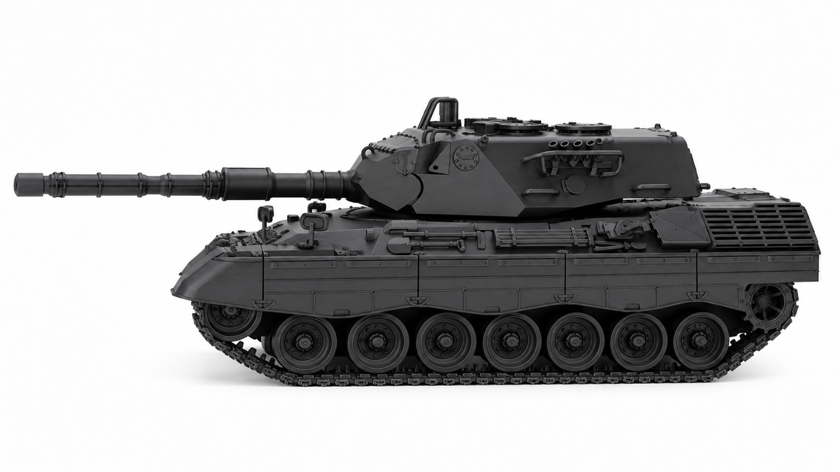 SSMODEL 1/72 1/144 Multi Scale Leopard 1A4 Germany Tank Resin MODEL kit TSS0663 — detail view 3