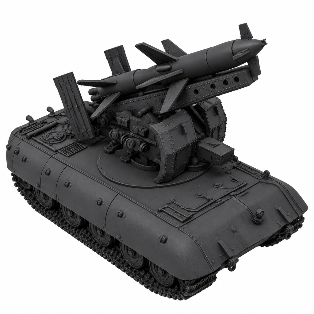 SSMODEL 1/72 1/144 Multi Scale Rheintochter auf E-100 german tank MODEL TSS0510