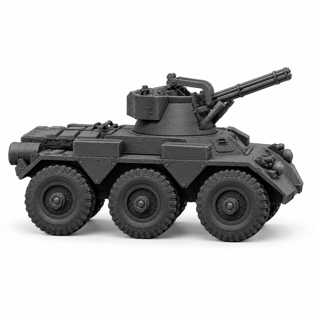 SSMODEL 1/72 1/144 Multi Scale Saladin VASD UK mobile AA-gun tank MODEL TSS0475
