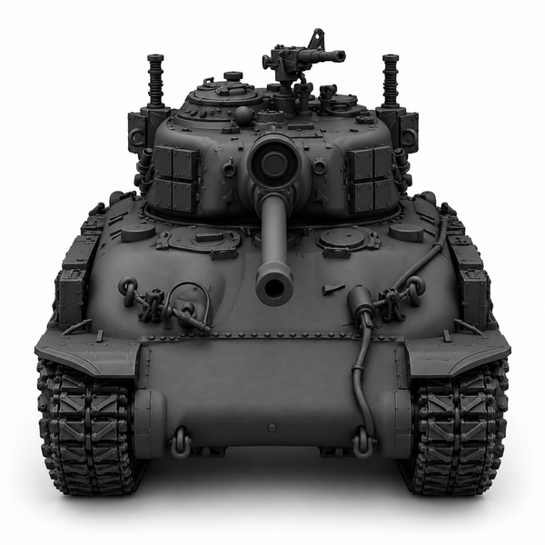 SSMODEL1/72 1/144 Multi Scale M51 Sherman Medium Tank Resin MODEL KIT TSS0240