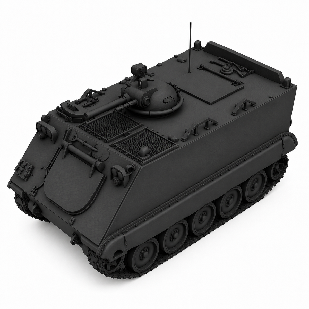 SSMODEL1/72 1/144 Multi-Scale M132 Zippo US Cold War Vehicle Tank MODEL TSS0225 — detail view 4