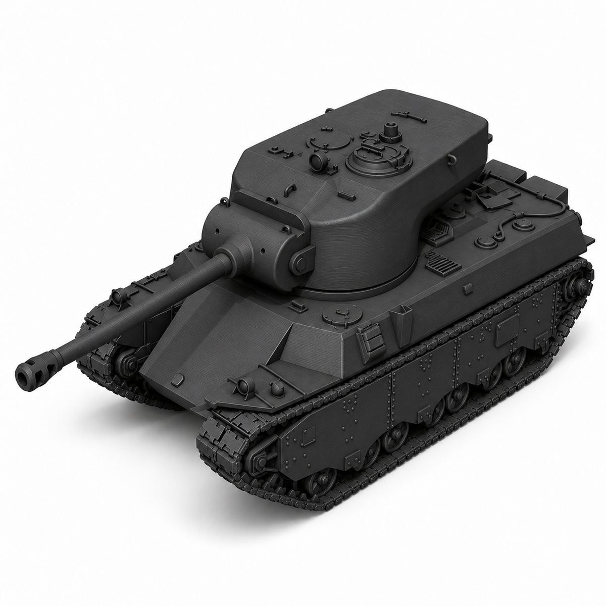 SSMODEL 1/72 1/144 Multi-Scale M6A2E1 Resin Model Kit TSS0219 — detail view 5