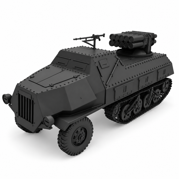 SSMODEL 1/72 1/144 Multi Scale 15cm Panzerwerfer 42 Sd.Kfz.4/1 MODEL TSS1434