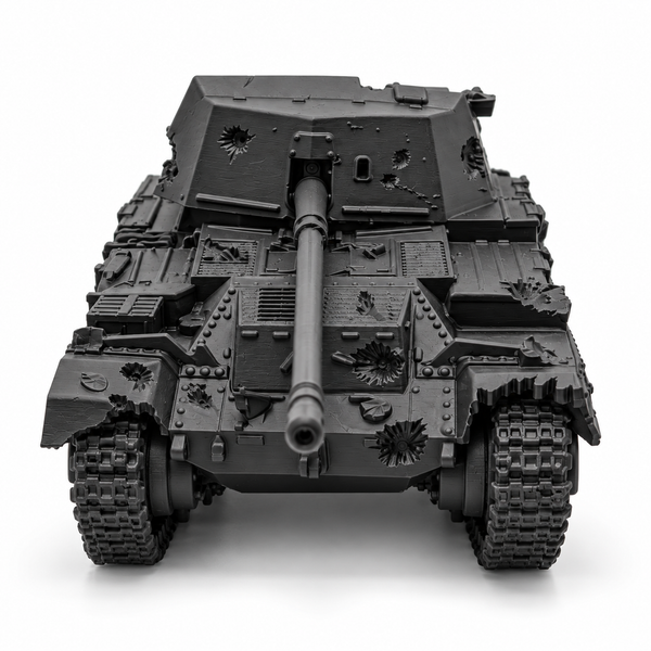 SSMODEL 1/72 1/144 WWII British Destroyed Archer SPG Wreck Resin Model TSS1209