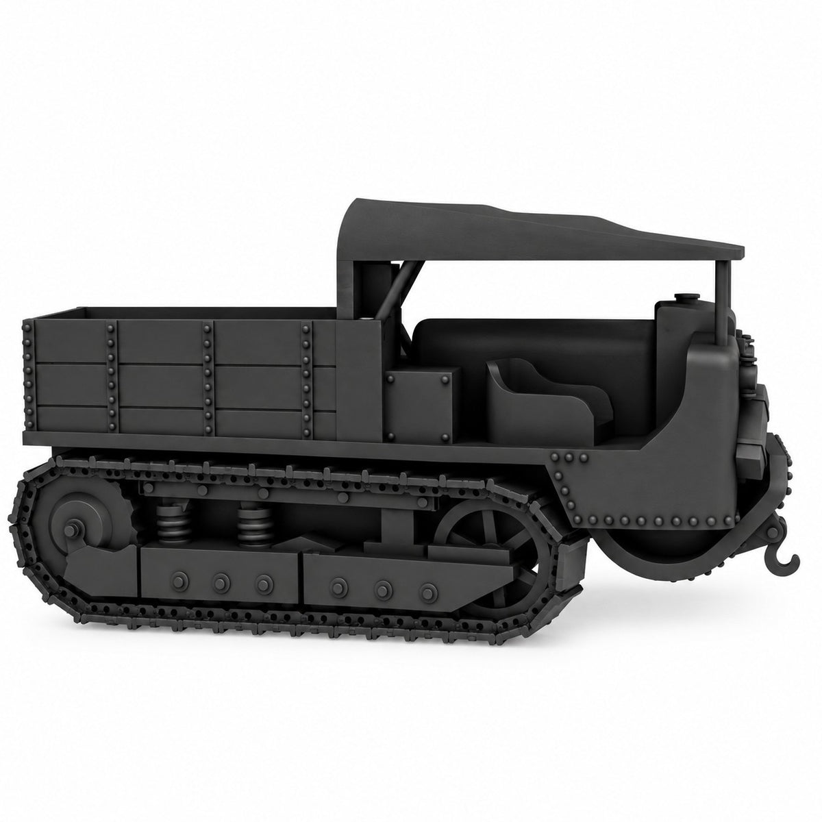 SSMODEL 1/72 1/144 Multi Scale CD Artillery Tractor Resin MODEL KIT TSS1430 — detail view 5