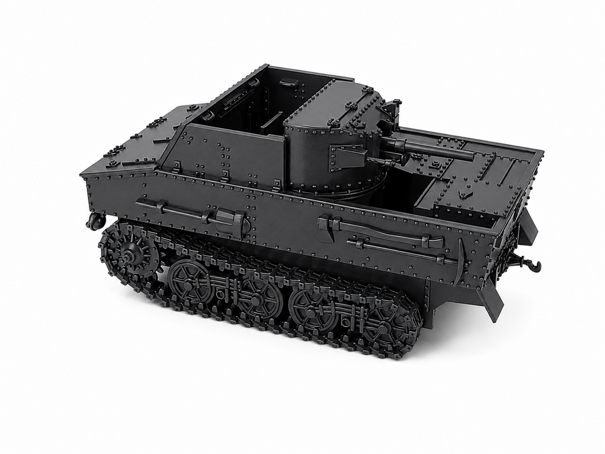 SSMODEL 1/72 1/144 Multi Scale hunter T13 B2 Tank MODEL kit TSS1378 — detail view 15