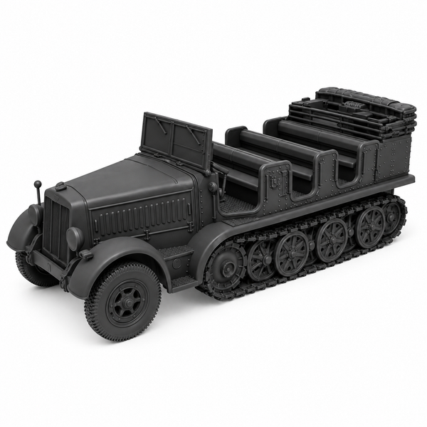SSMODEL 1/72 1/144 Sd.Kfz.7 Mittlerer Zugkraftwagen 8t Resin MODEL KIT TSS0943