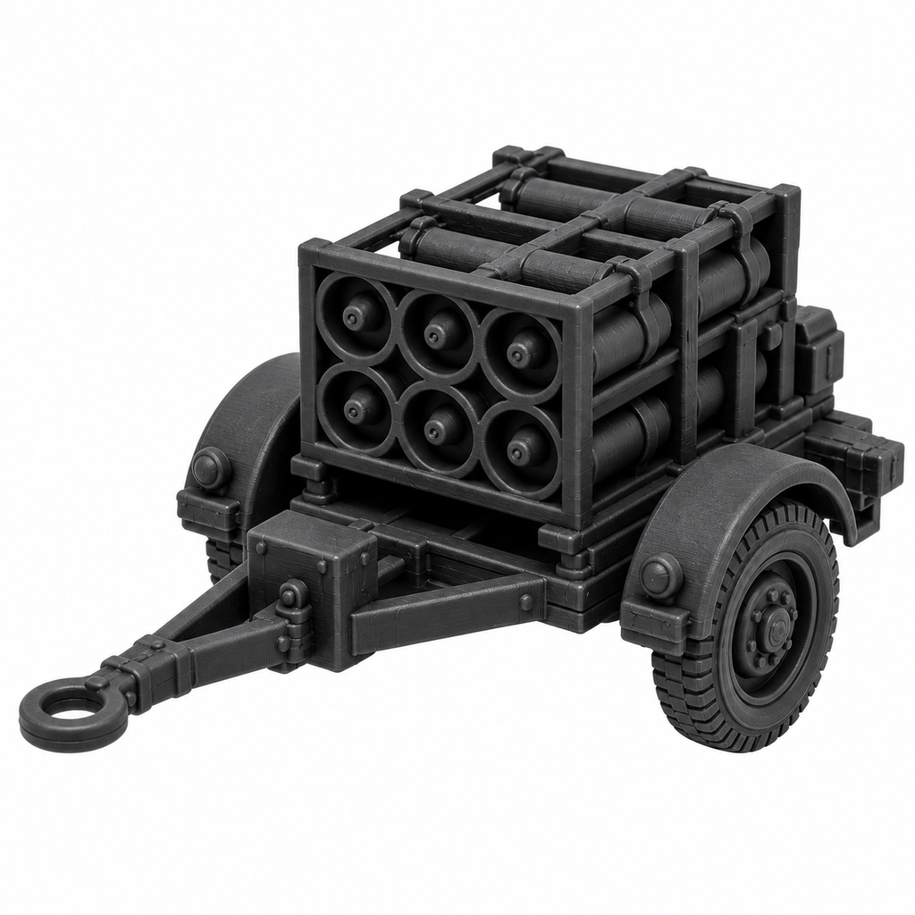 SSMODEL 1/72 1/144 28/32cm Nebelwerfer 41German rocket artillery Model TSS0176