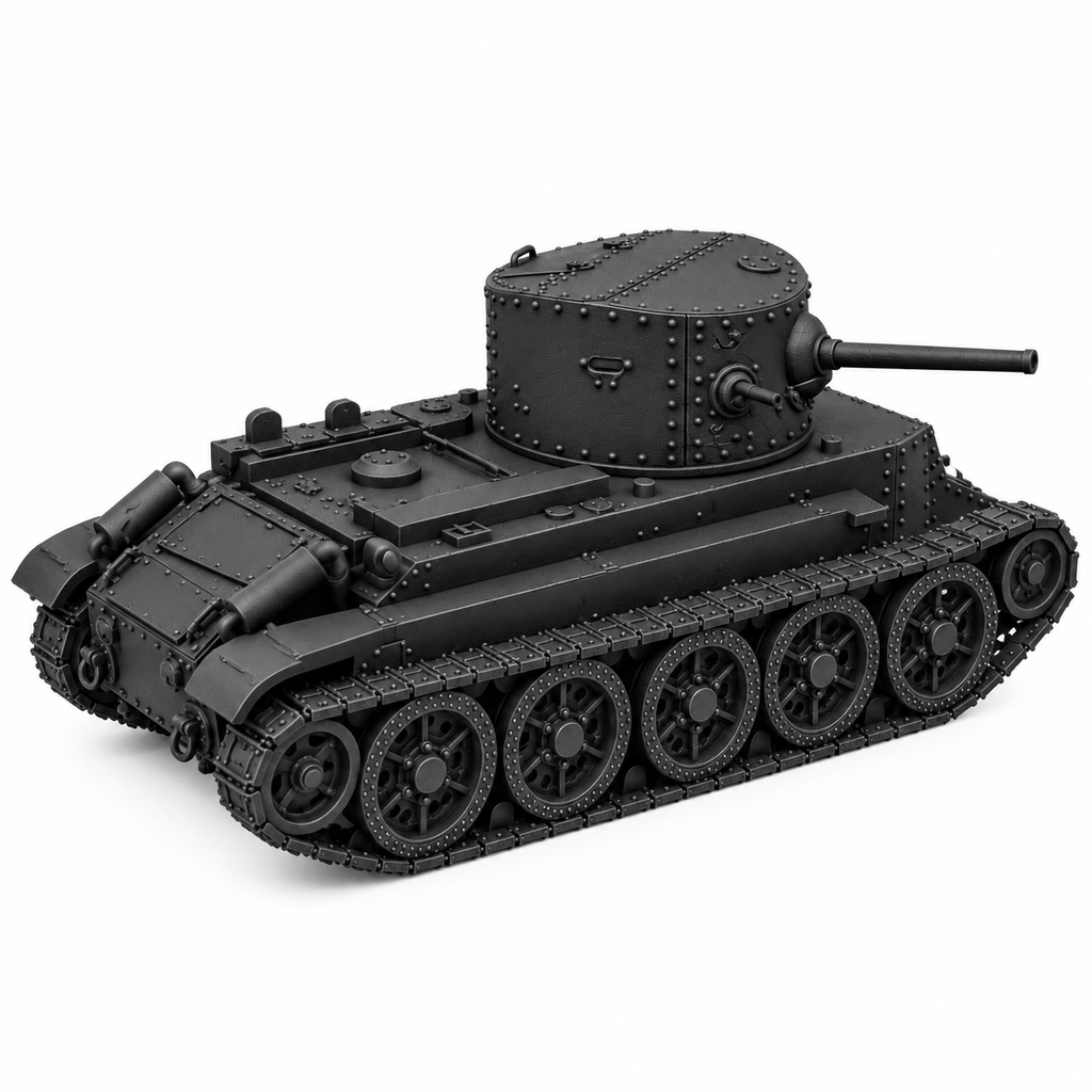 SSMODEL 1/72 1/144 Multi Scale BT-2 N.M.Toskin Soviet medium tank Model TSS0096