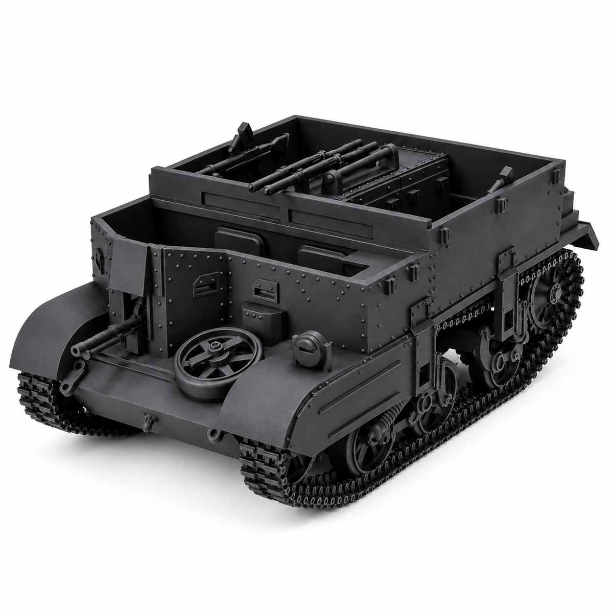 SSMODEL 1/72 1/144 Multi Scale Bren Carrier Universal Carrier Model Kit TSS0771 — detail view 11