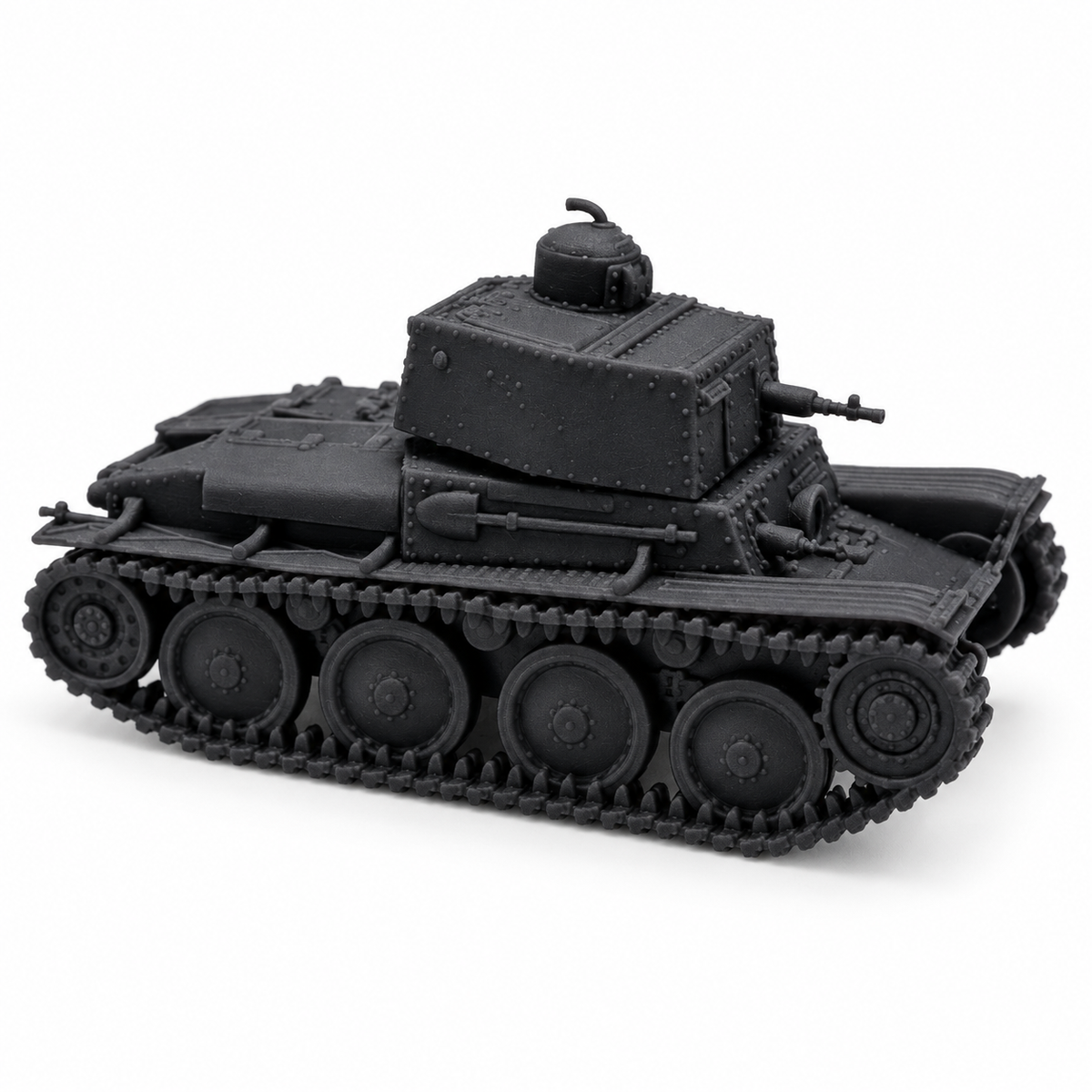 SSMODEL 1/72 1/144 Multi-Scale LT vz.40 Slovak Light Tank WWII Model Kit TSS1284 — detail view 11