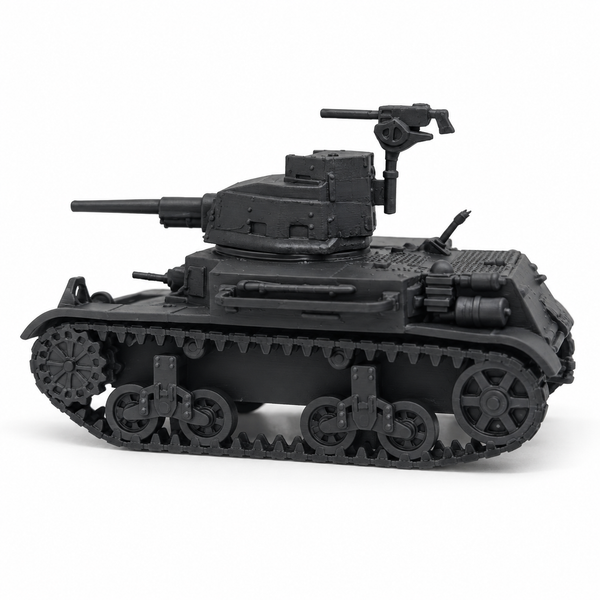 SSMODEL 1/72 1/144 Multi-Scale M3A1 US Light Tank WWII Resin Model Kit TSS1288