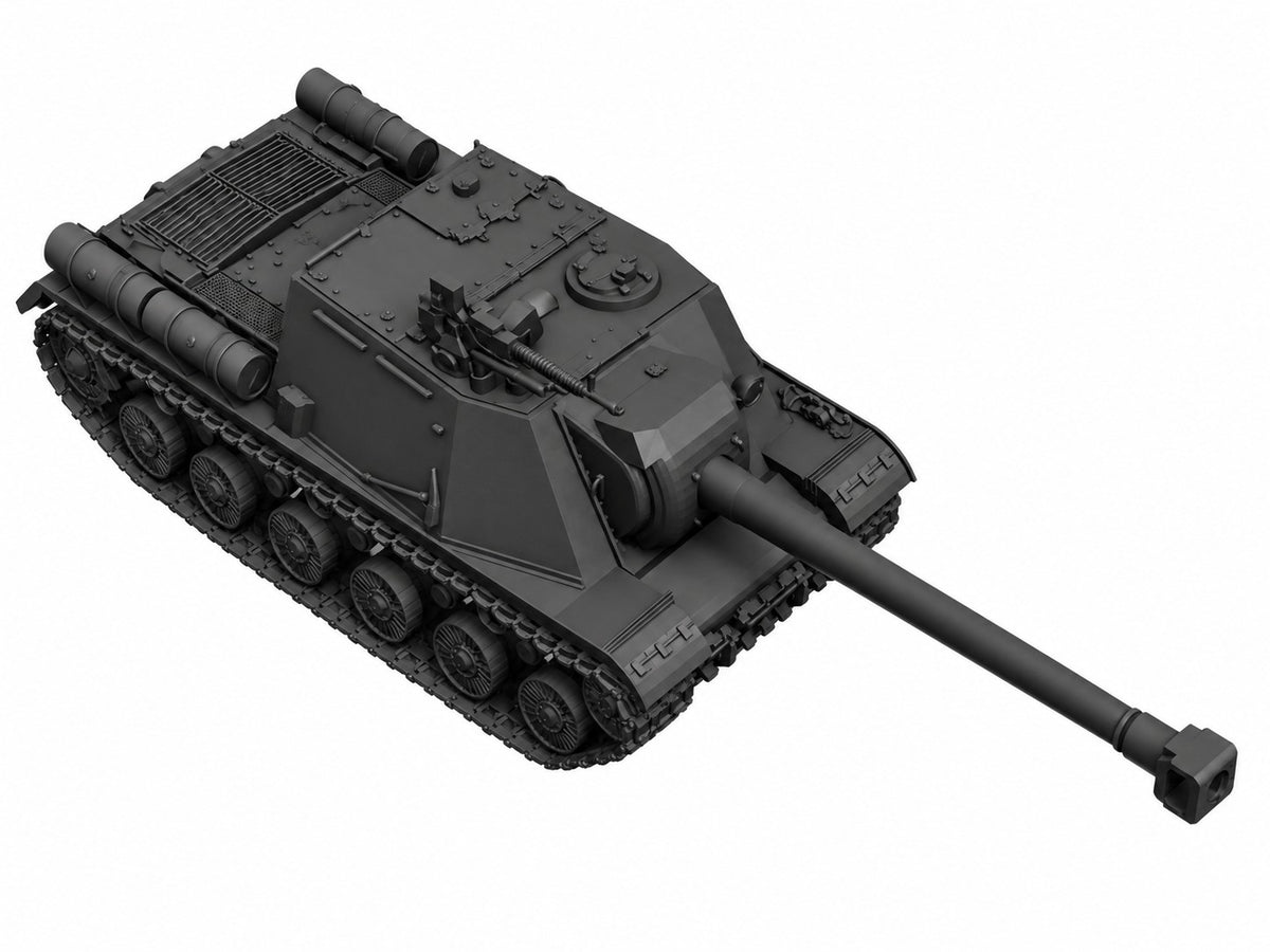 SSMODEL 1/72 1/144 Multi Scale ISU-130 Tank Resin MODEL kit TSS0029 — detail view 5