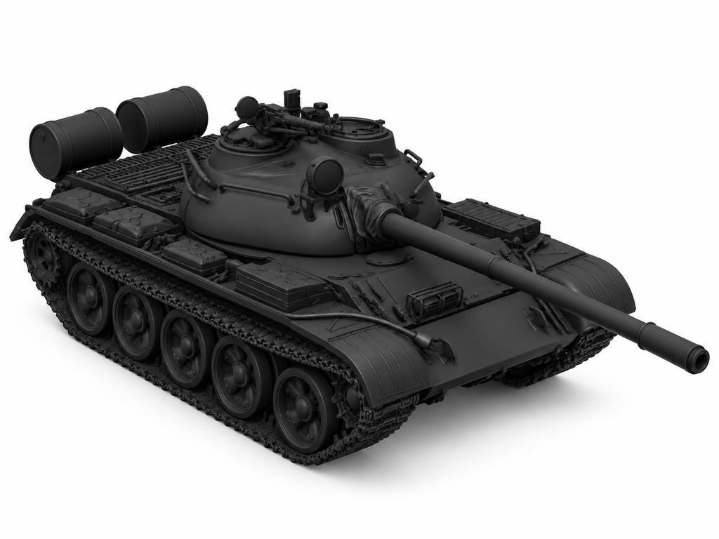 SSMODEL 1/72 1/144 Multi Scale T-55 Soviet tank Resin Model Kit TSS0297