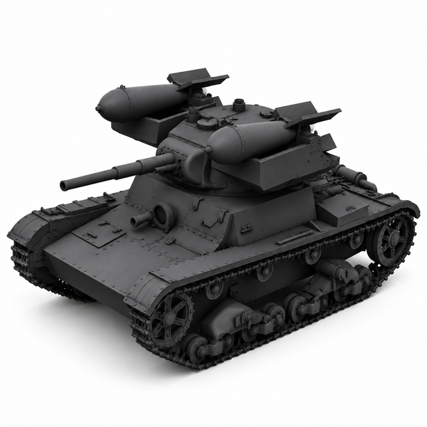 SSMODEL 1/72 1/144 Multi Scale RT-26 Soviet Rocket Tank MODEL kit TSS0400
