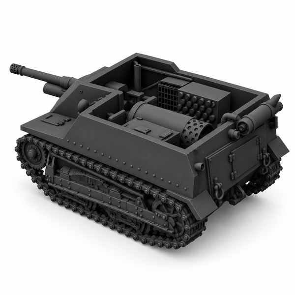 SSMODEL 1/72 1/144 Multi Scale TKS-D Tank Resin MODEL kit TSS0305